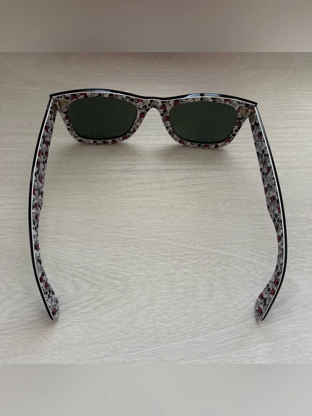 Ray-Ban Black Disney Sunglasses with Mickey Mouse Design - 90th Anniversary